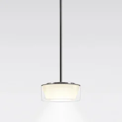 serien.lighting Curling Suspension Tube S LED Pendelleuchte, 3000 K