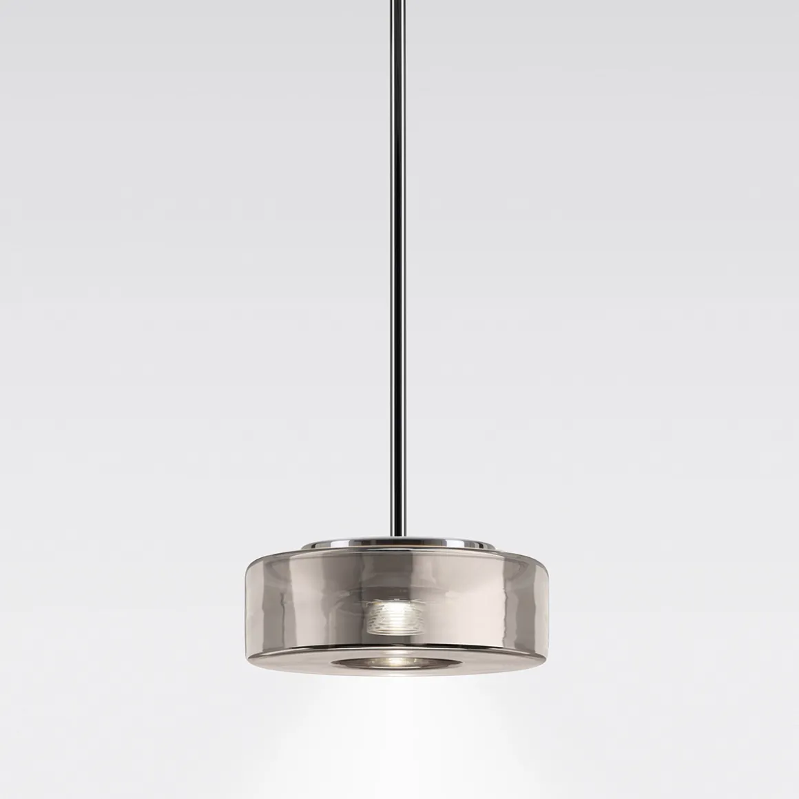 serien.lighting Curling Suspension Tube S LED Pendelleuchte, 3000 K