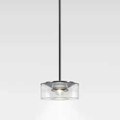 serien.lighting Curling Suspension Tube S LED Pendelleuchte, 3000 K