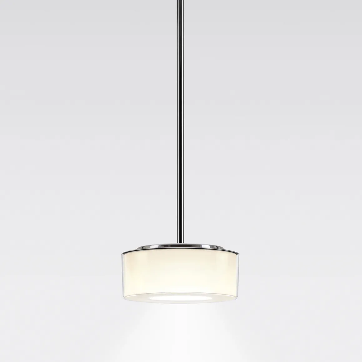 serien.lighting Curling Suspension Tube S LED Pendelleuchte, 3000 K