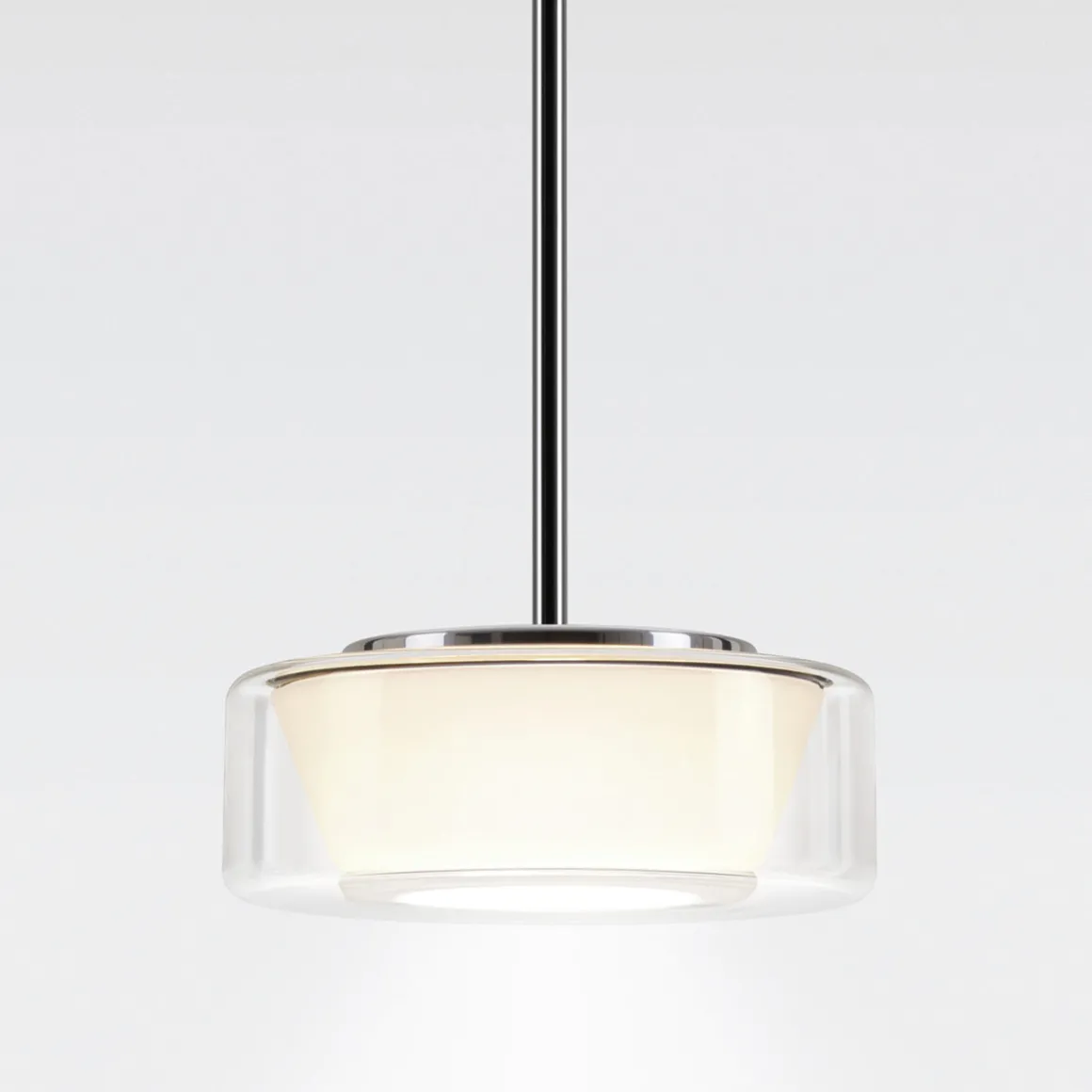 serien.lighting Curling Suspension Tube L LED Pendelleuchte