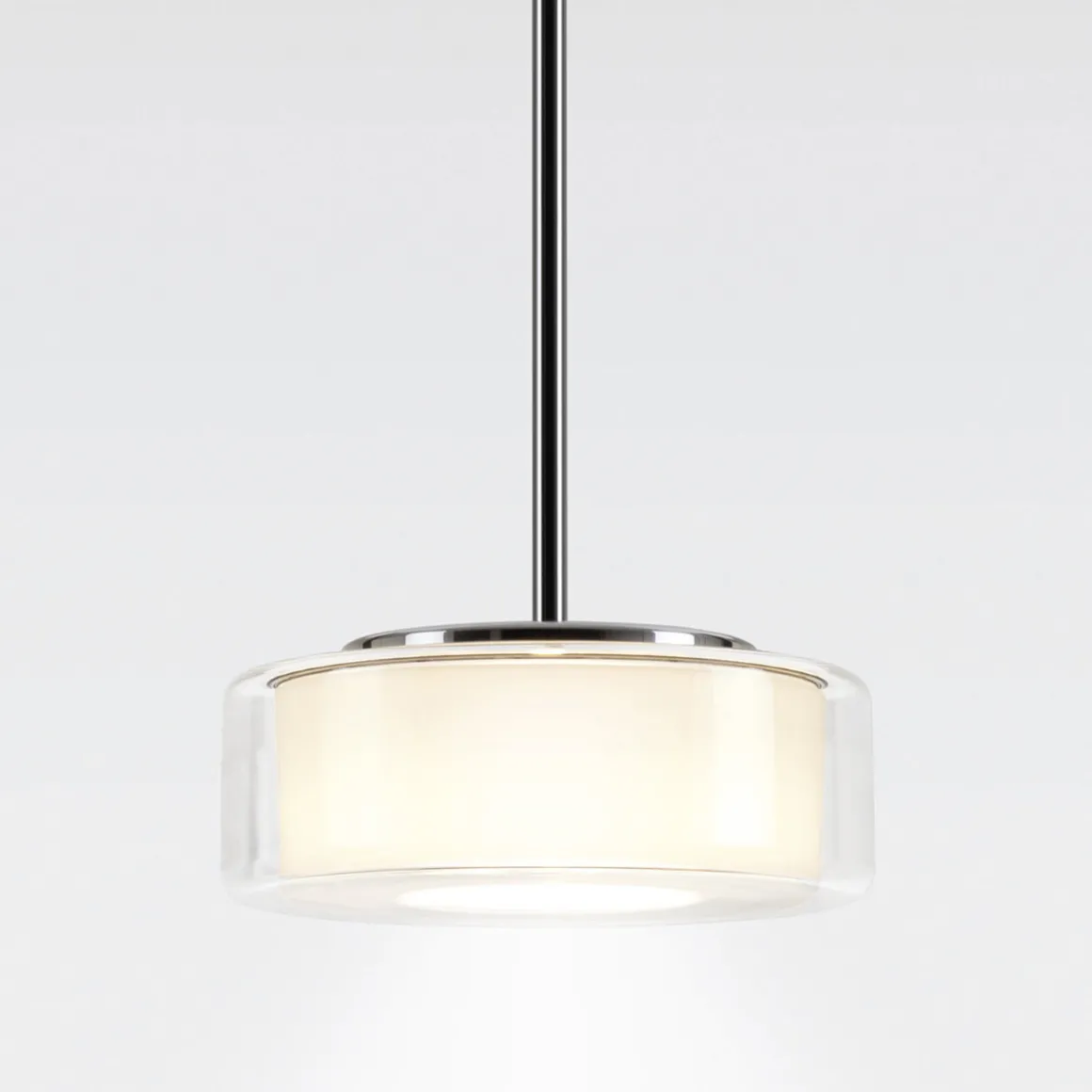 serien.lighting Curling Suspension Tube L LED Pendelleuchte