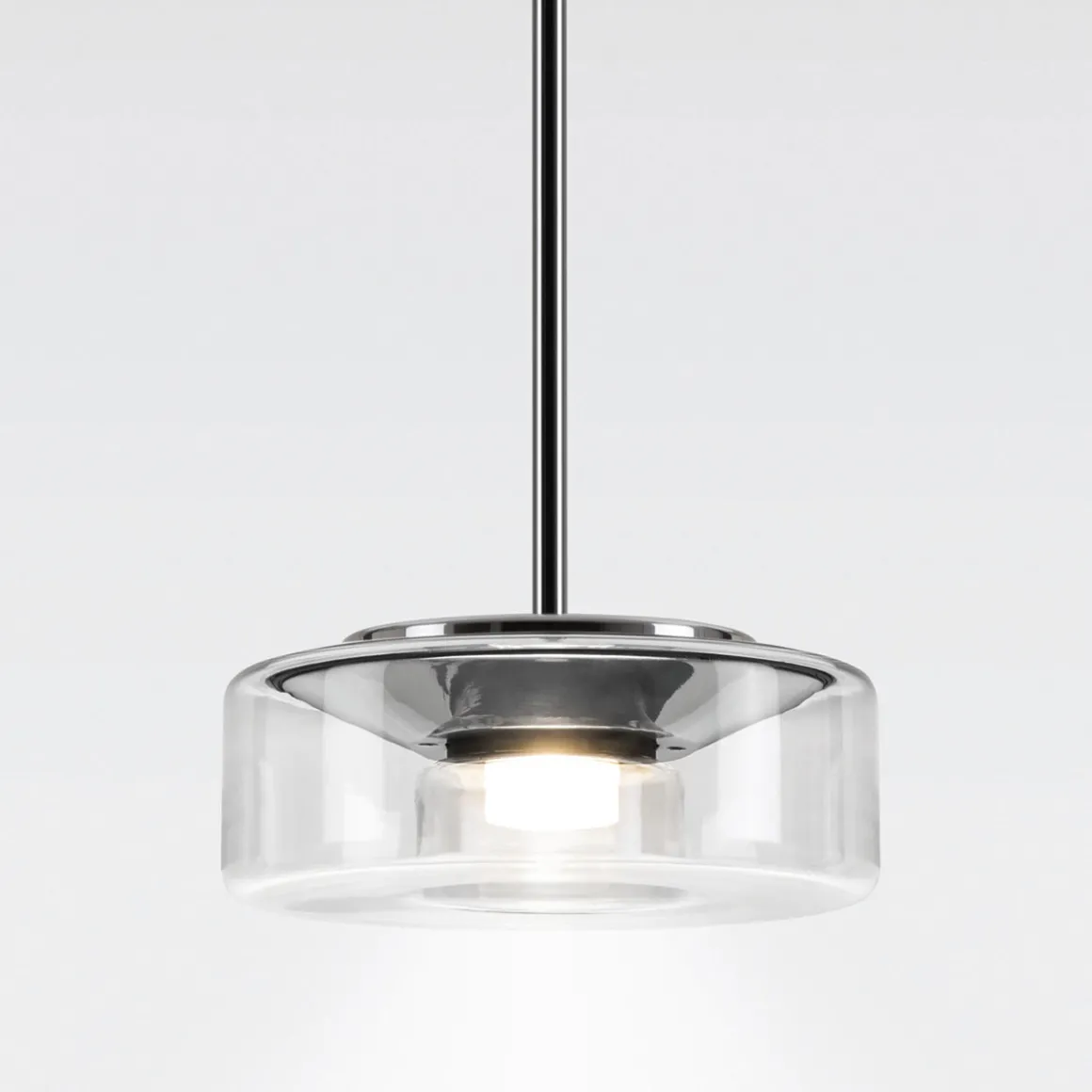 serien.lighting Curling Suspension Tube L LED Pendelleuchte
