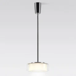 serien.lighting Curling Suspension Tube M LED Pendelleuchte, 3000 K