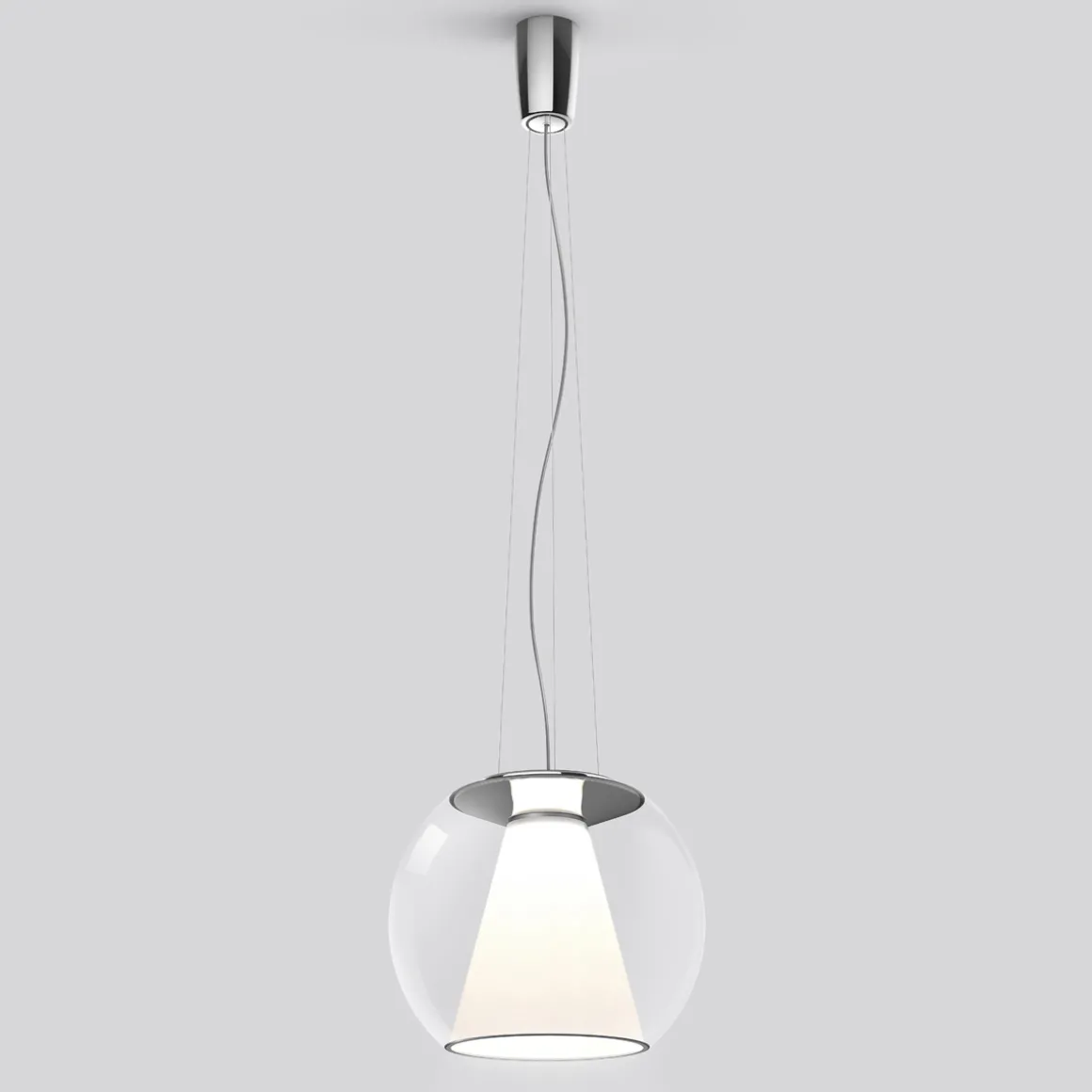 serien.lighting Draft Suspension Rope M LED Pendelleuchte, Dim2Warm