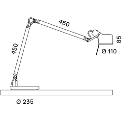 serien.lighting Job Table LED Tischleuchte