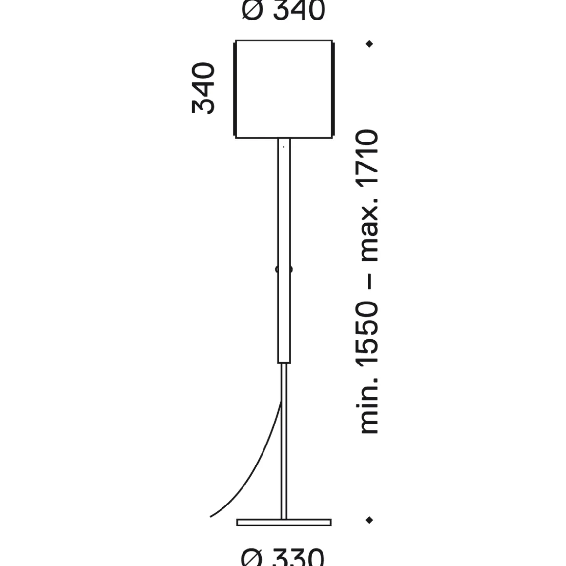 serien.lighting Jones Floor S