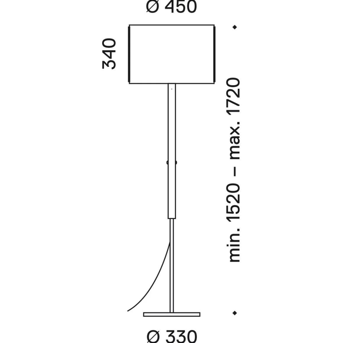 serien.lighting Jones Floor L