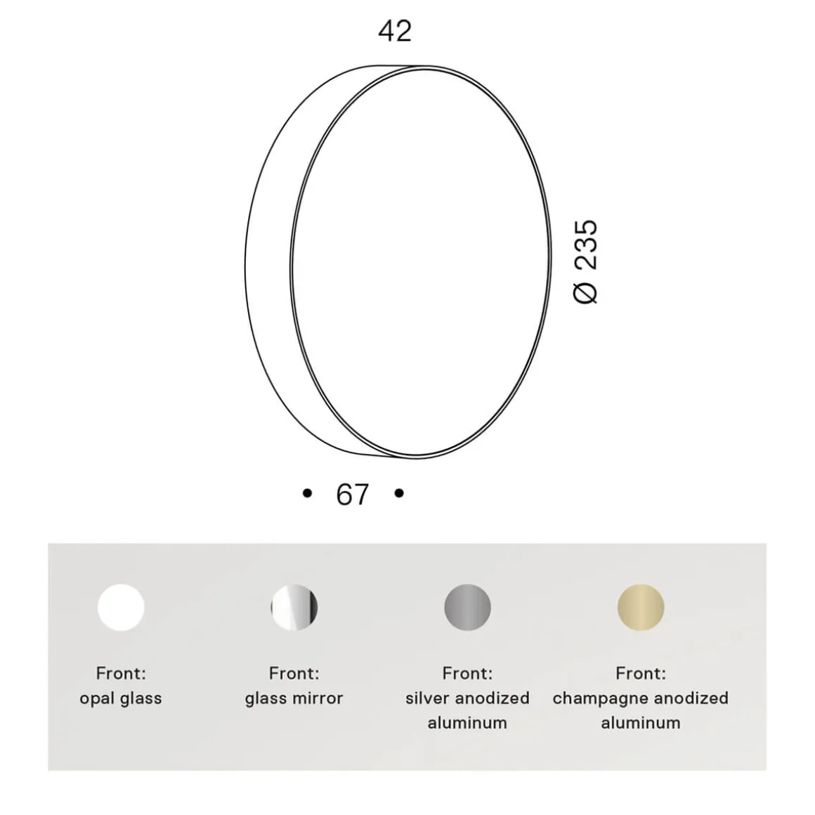 serien.lighting Lyd Wall LED Wandleuchte