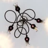 serien.lighting Poppy Wall / Ceiling 5 Wand- / Deckenleuchte