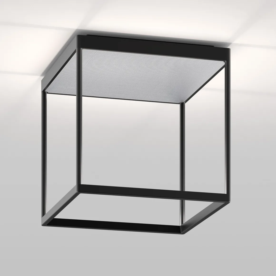 serien.lighting Reflex² Ceiling M 300 LED Deckenleuchte, schwarz