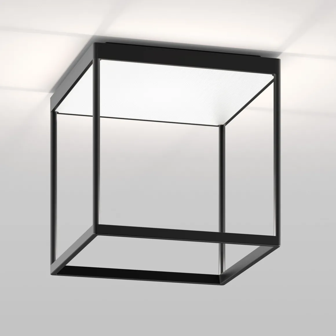 serien.lighting Reflex² Ceiling M 300 LED Deckenleuchte, schwarz