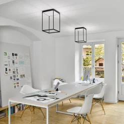 serien.lighting Reflex² Ceiling M 450 LED Deckenleuchte, schwarz