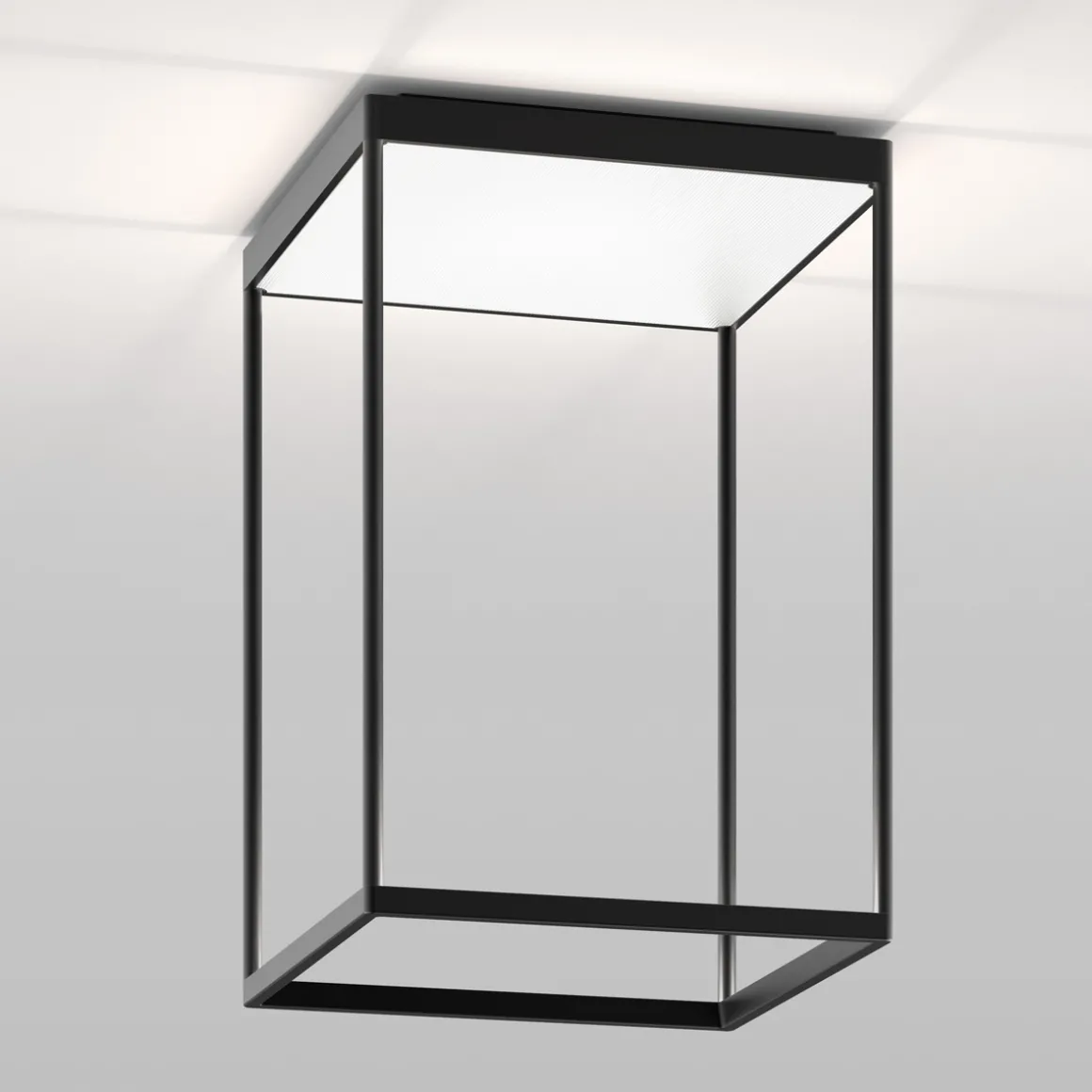 serien.lighting Reflex² Ceiling M 450 LED Deckenleuchte, schwarz