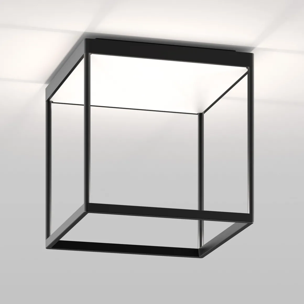 serien.lighting Reflex² Ceiling M 300 Tunable White LED Deckenleuchte, schwarz