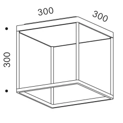 serien.lighting Reflex² Ceiling M 300 Tunable White LED Deckenleuchte, weiß
