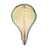 Sigor LED Filament Giantlampe Drop E27 Gold, 5 W, 1800 K, dimmbar