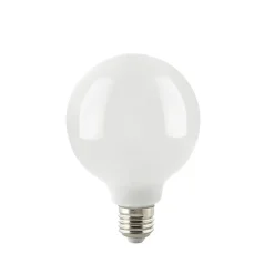 Sigor LED Filament Globelampe E27 opal, 9 W, 2700 K, dimmbar