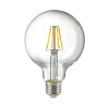 Sigor LED Filament Globelampe E27 klar, 9 W, 2700 K, dimmbar