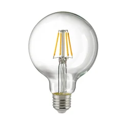 Sigor LED Filament Globelampe E27 klar, 9 W, 2700 K, dimmbar