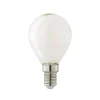 Sigor LED Filament Kugellampe E14 opal, 4,5 W, 2700 K, dimmbar