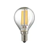 Sigor LED Filament Kugellampe E14 klar, 4,5 W, Dim-to-Warm