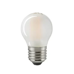 Sigor LED Filament Kugellampe E27 matt, 4,5 W, Dim-to-Warm