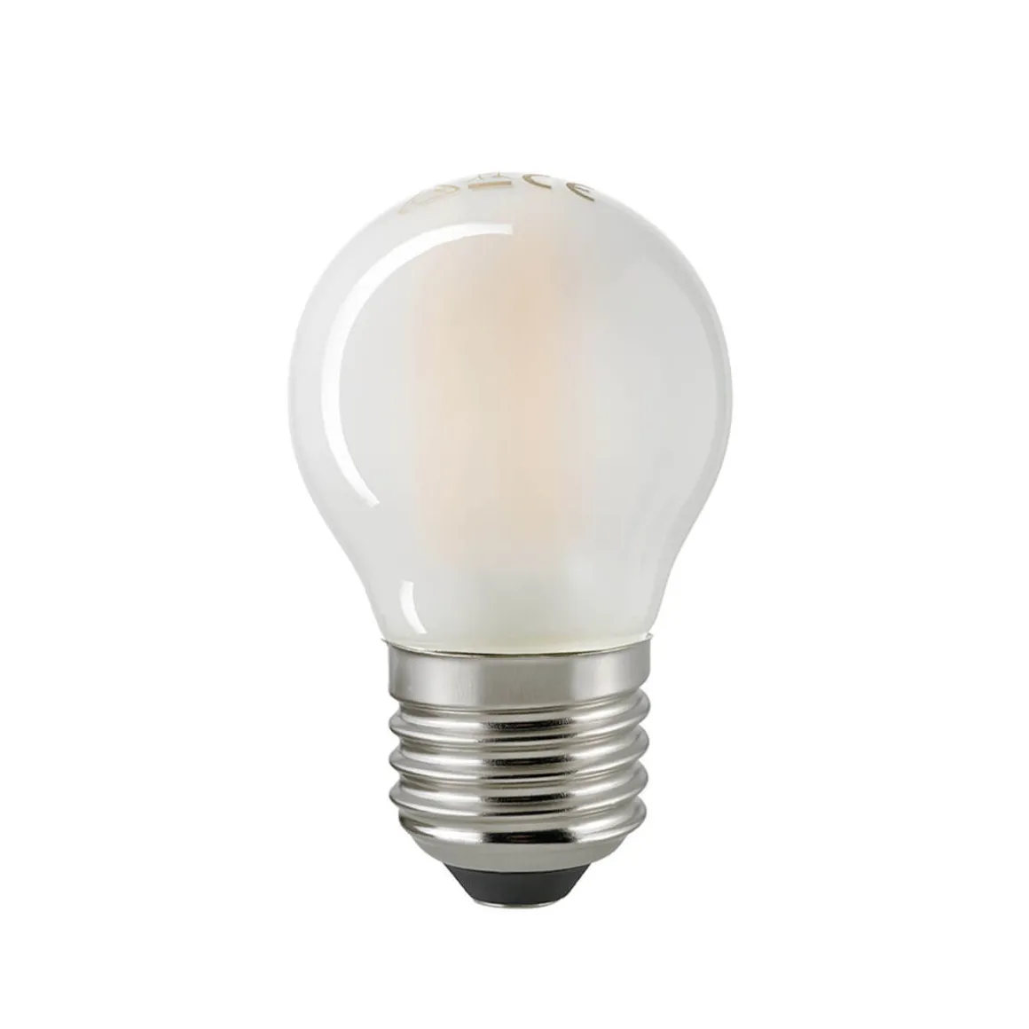 Sigor LED Filament Kugellampe E27 matt, 4,5 W, Dim-to-Warm