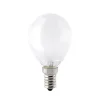 Sigor LED Filament Kugellampe E14 matt, 4,5 W, Dim-to-Warm