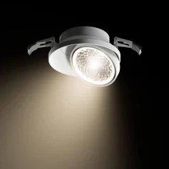 Sigor Nivo LED Decken-Einbauleuchte, schwenkbar, Ø: 14,2 cm