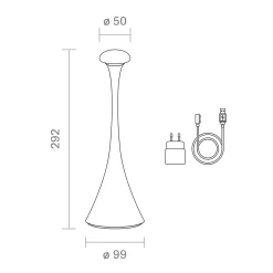 Sigor Nudrop LED Akkuleuchte