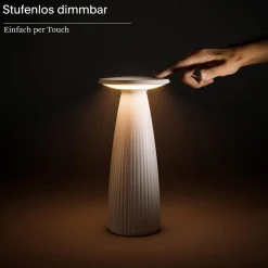 Sigor Nuflair LED Akkuleuchte & Vase