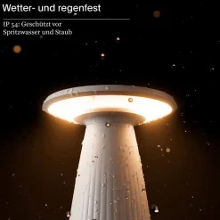 Sigor Nuflair LED Akkuleuchte & Vase