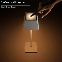 Sigor Nuindie LED Akkuleuchte, Flex-Mood, eckig