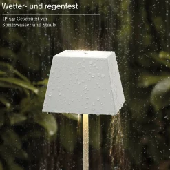 Sigor Nuindie LED Akkuleuchte, Flex-Mood, eckig