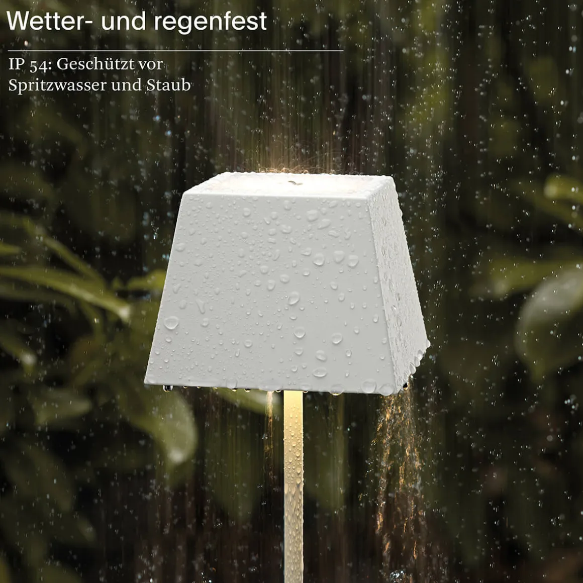 Sigor Nuindie LED Akkuleuchte, Flex-Mood, eckig