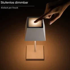 Sigor Nuindie mini LED Akkuleuchte, Flex-Mood, eckig