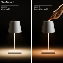 Sigor Nuindie mini LED Akkuleuchte, Flex-Mood