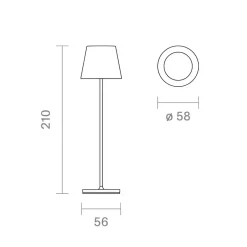 Sigor Nuindie pocket LED Akkuleuchte, Flex-Mood