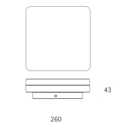 Sigor Square LED Deckenleuchte