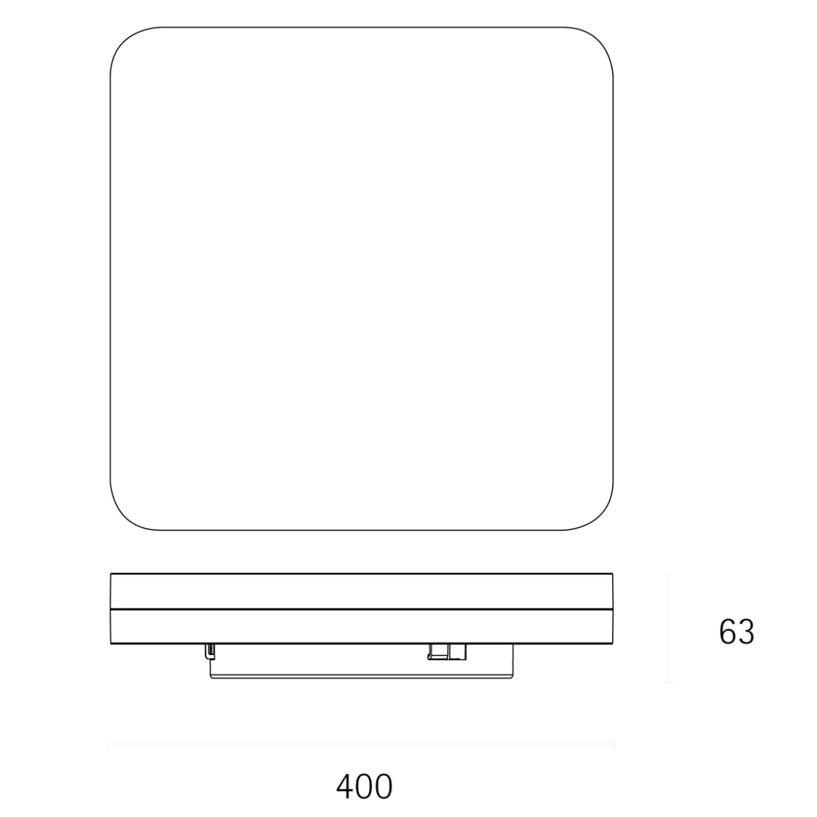 Sigor Square LED Deckenleuchte