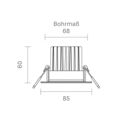 Sigor 10W Diled LED Downlight Einbauleuchte