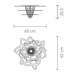 Slamp Aurora Ceiling Mini