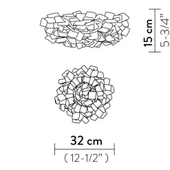 Slamp Clizia Mama non Mama Ceiling / Wall Mini