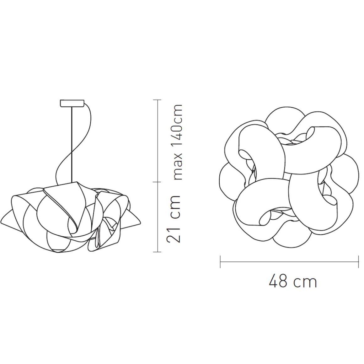 Slamp Fabula Suspension
