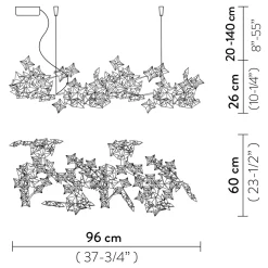Slamp Hanami Suspension Large