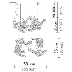 Slamp Hanami Suspension Small