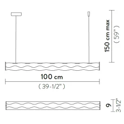 Slamp Hugo LED Suspension