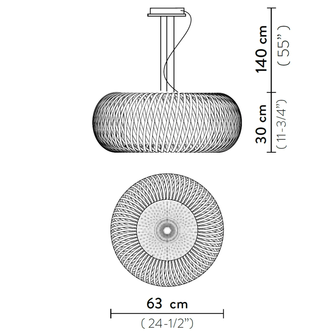 Slamp Kalatos Suspension