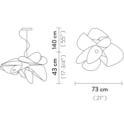 Slamp La Belle etoile LED Suspension